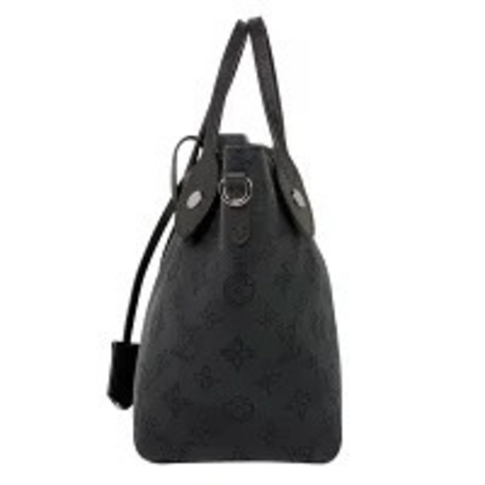 Louis Vuitton Handbag Shoulder Monogram Black Hina Bag Mahina Tote Black